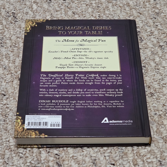 The Unofficial Harry Potter Cookbook - Purple Cover - Picture 5 of 7